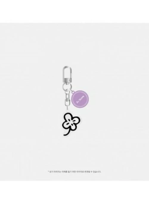 LEE SU JEONG “W GROUND” Merch – Acrylic Keyring & Photocard Set