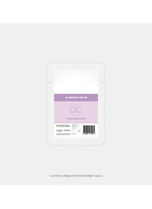 LEE SU JEONG “W GROUND” Merch – Trading Card