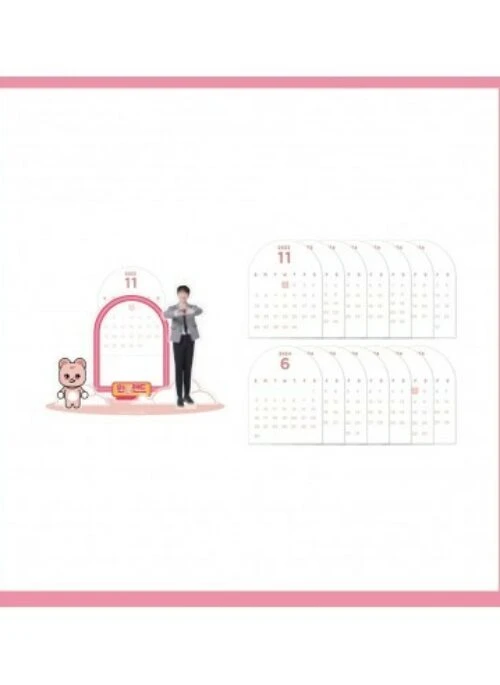 Lee Chan Won “Wonderland” Merch – Acrylic Calendar