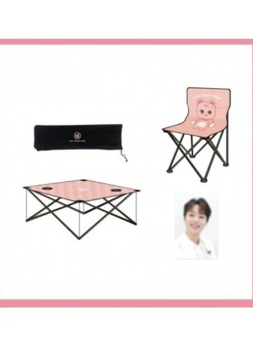 Lee Chan Won “Wonderland” Merch – Camping Chair & Table Set