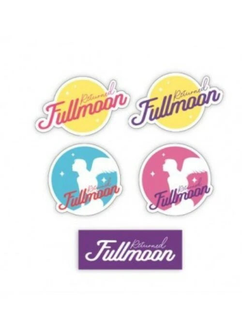 Lee Yong Sin “Returned Fullmoon” Merch – Sticker Pack