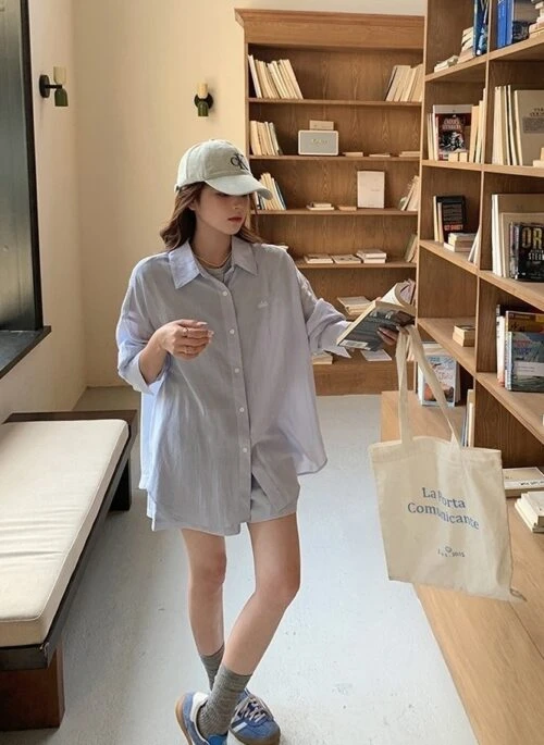 Lightweight Sun Protection Shirt And Shorts Set