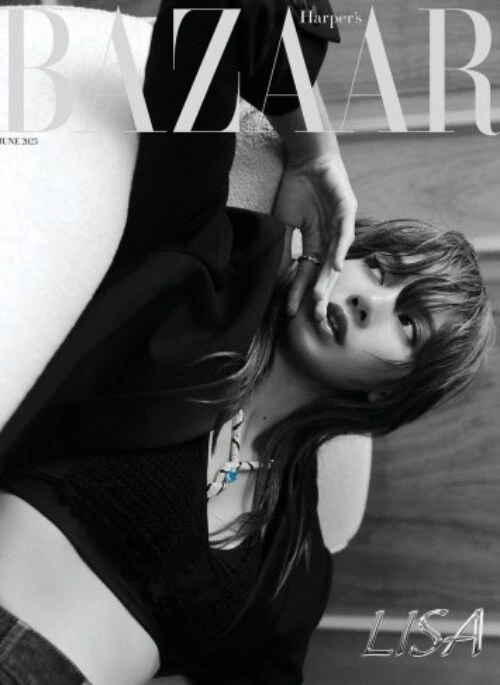 Lisa - BAZAAR KOREA Magazine June 2023 Cover Type D