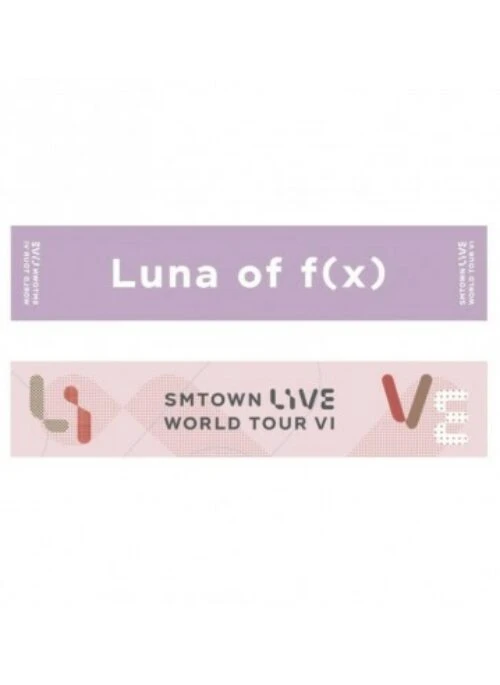 Luna “SMTOWN LIVE” Merch – Slogan