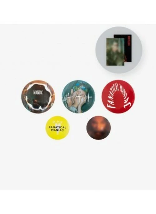 MINO “MANIAC” Merch – Pin Button Set