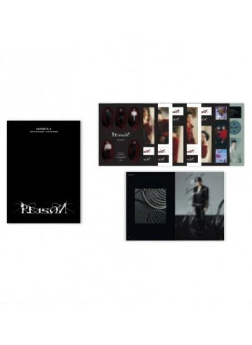 MONSTA X “Reason” Merch – Mini Photobook – Sticker Book