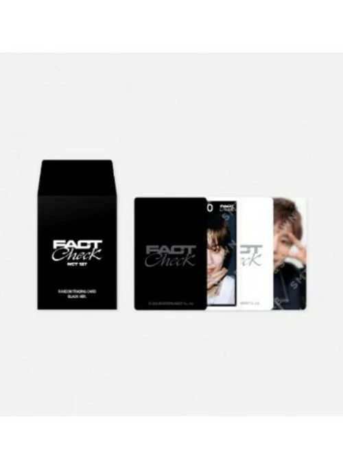 NCT 127 “Fact Check” Merch – Trading Card Set | Black version