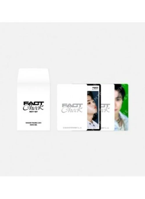 NCT 127 “Fact Check” Merch – Trading Card Set | White version