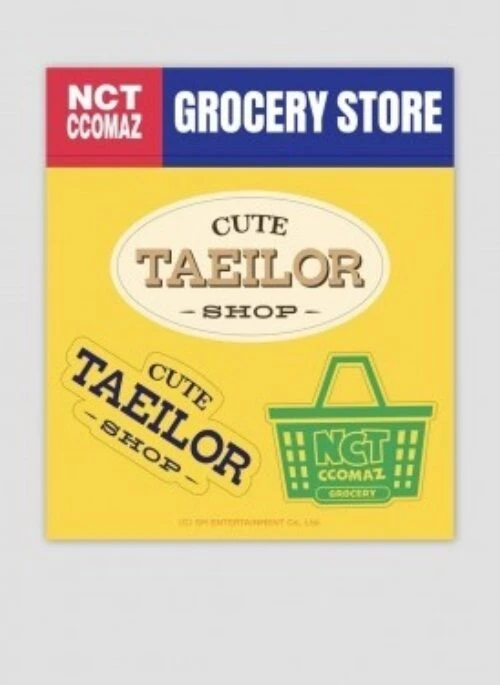 NCT “Ccomaz Grocery Store” Merch – Luggage Sticker
