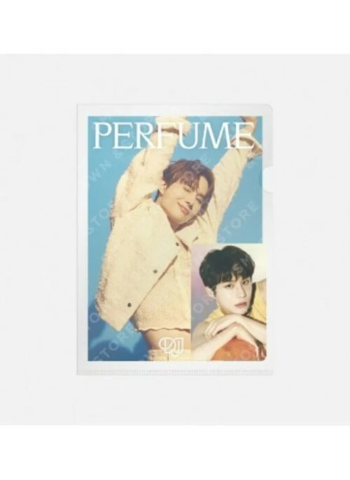 NCT DOJAEJUNG “Perfume” Merch – Postcard + Hologram Photocard Set