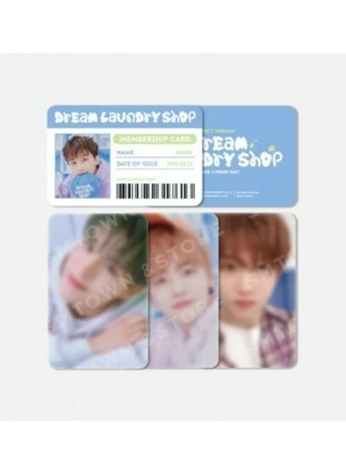 NCT DREAM “Dream Laundry Shop” Merch – Random Laundry Card Pack