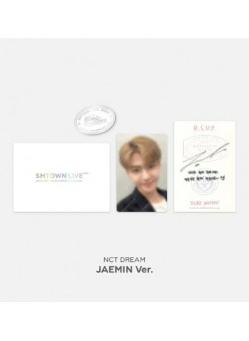 NCT DREAM “SMTOWN LIVE 2022” Merch – Invitation & Badge Set