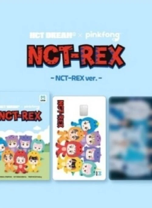 NCT Dream x Pinkfong “NCT-REX” Merch – Locamobilty Card