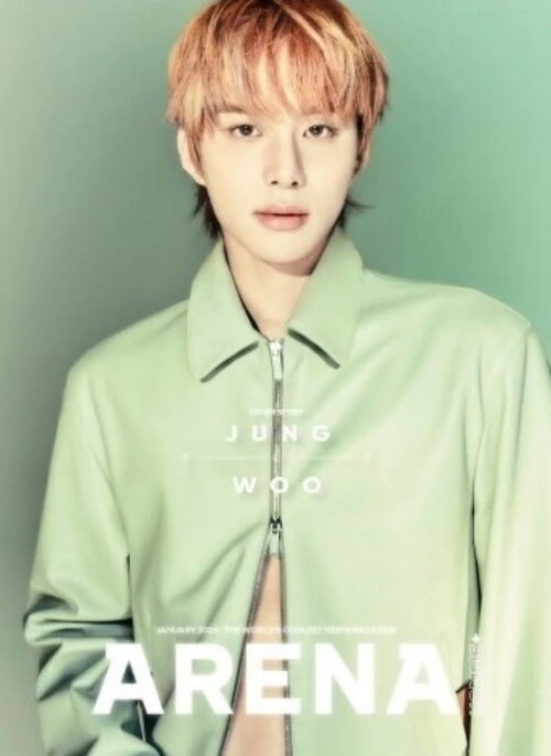 NCT Jungwoo – Arena Homme+ Magazine January 2024 Cover Type.B