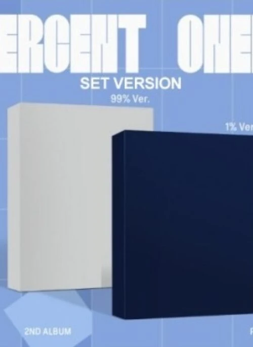 ONEW 2nd Album – PERCENT | Photobook, Set version