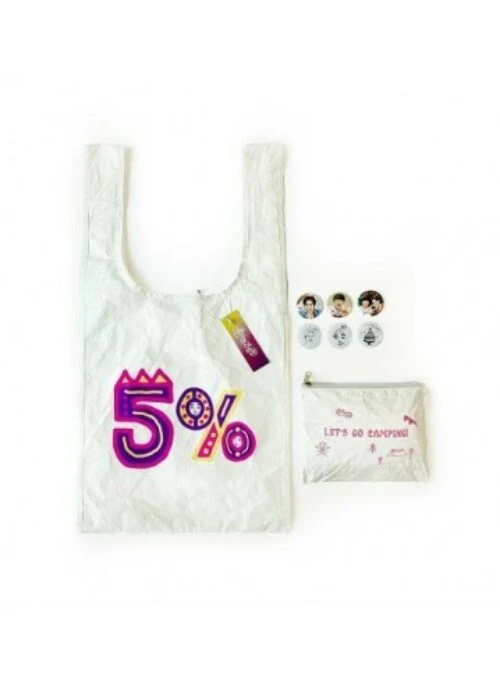 Playlist 100th Day Anniversary Merch – Tyvek Bag + Tyvek Pouch + Badge Set