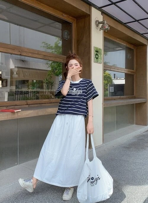 Polka Dot Top And Wide Leg Pants Set