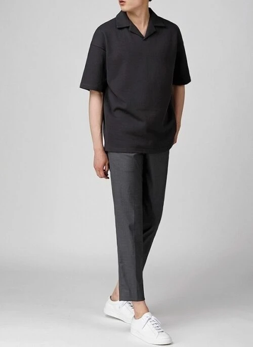 Polo Shirt Casual Summer Top