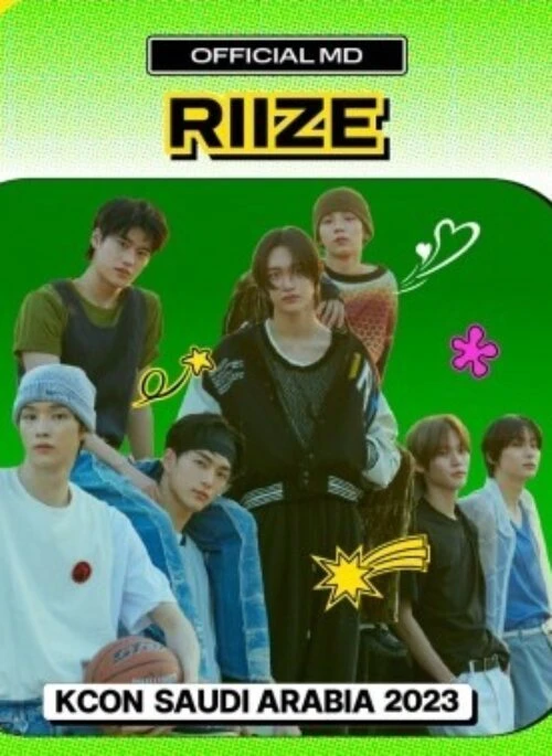 RIIZE “KCON Saudi Arabia 2023” Official Merch