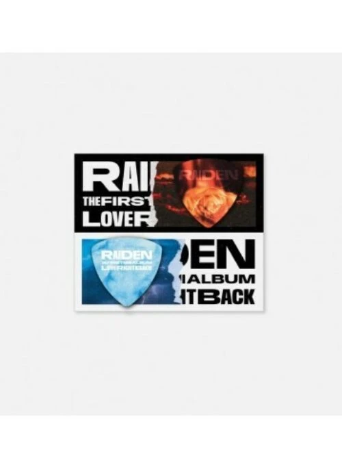 Raiden “Love Right Back” Merch – Guitar Pick Set
