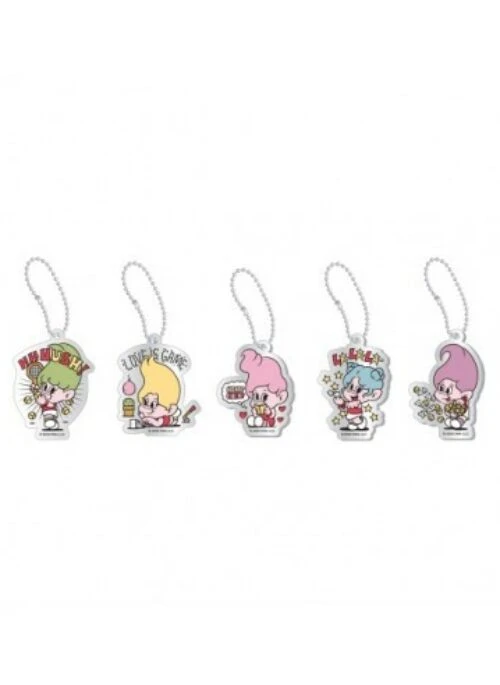 Red Velvet “Loves Good Luck Trolls” Merch – Acrylic Charm Version 2