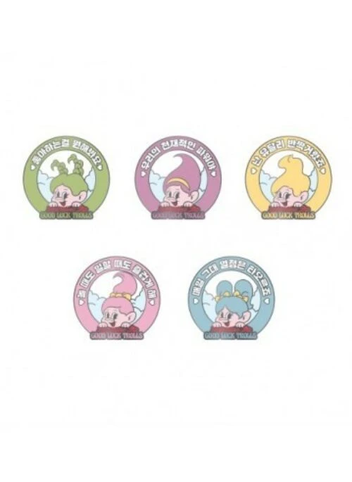 Red Velvet “Loves Good Luck Trolls” Merch – Badge Version 2