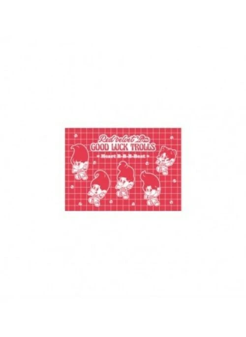 Red Velvet “Loves Good Luck Trolls” Merch – Epoxy Postcard
