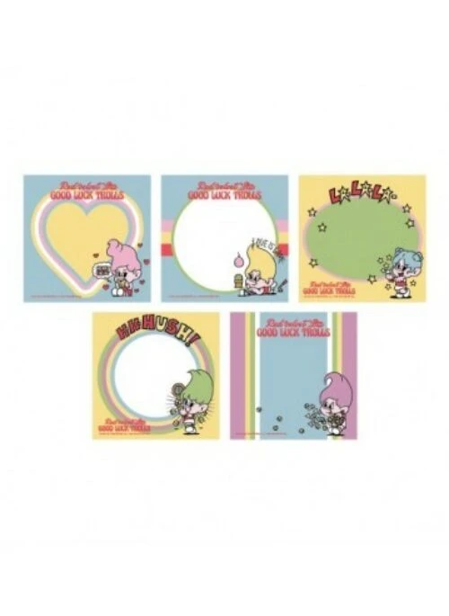Red Velvet “Trolls” Pop-Up Store Merch – Memo Pad