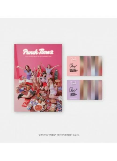 Rocket Punch “Punch Time2” Merch – Photobook + Photocard Set