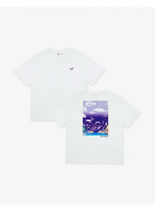 BTS “10th FESTA” Merch – S/S T-Shirt Graphic White