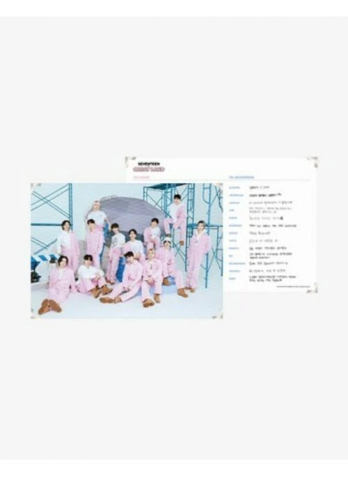 SEVENTEEN “2023 CARAT LAND” Merch – Premium Message Photo