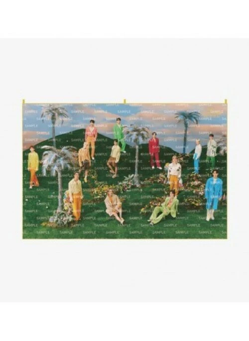 SEVENTEEN “SECTOR 17” Merch – Fabric Poster