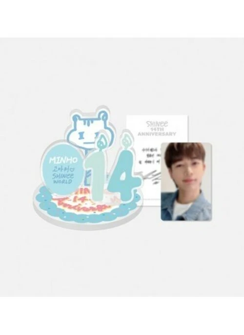 SHINee 14th Anniversary Merch – Acrylic Stand & AR Voice Card Set