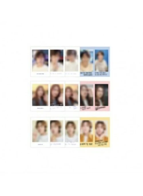 SINGAGAIN 2021 TOP3 Tour Concert Merch – Polaroid Photocard Set