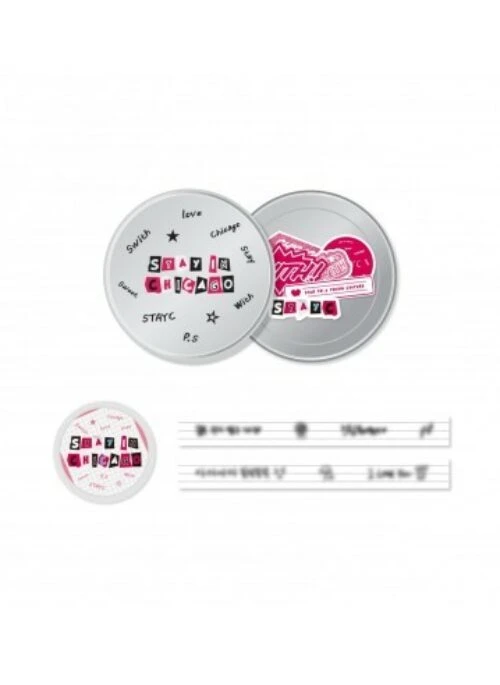 STAYC “2022 STAY IN CHICAGO” Merch – Diary Deco Set