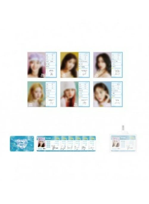 STAYC “Stay CooL Party” Merch – Profile & ID Card Set
