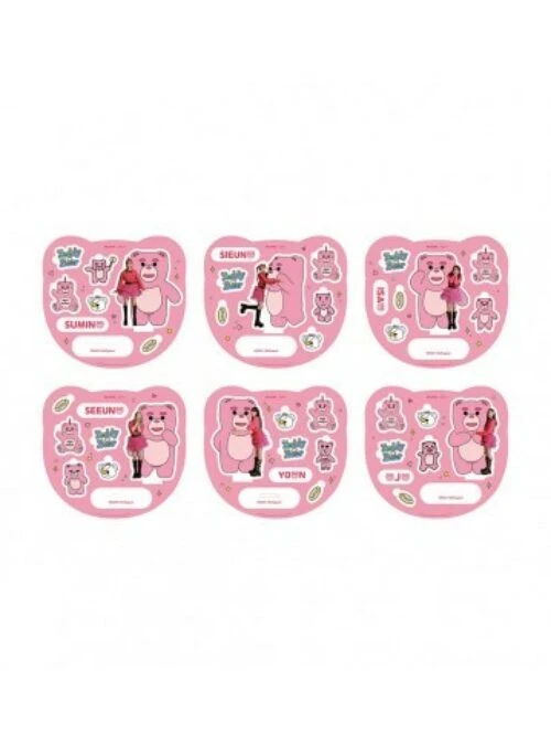 STAYC “Teddy Bear Pop-Up House” Merch – Acrylic Kit