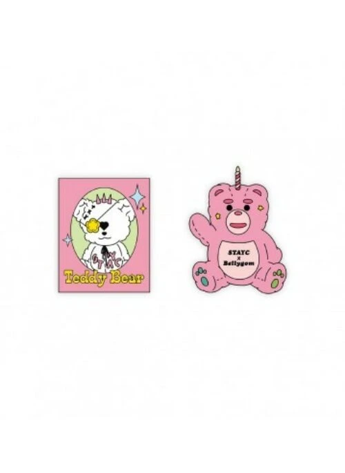 STAYC “Teddy Bear Pop-Up House” Merch – Badge