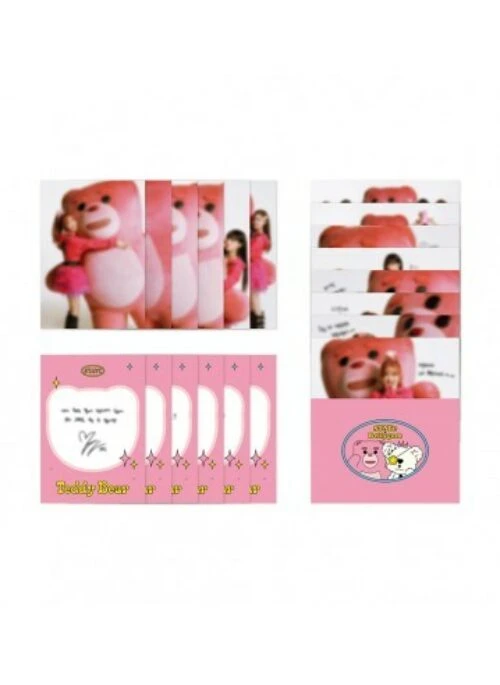 STAYC “Teddy Bear Pop-Up House” Merch – Mini Poster Set