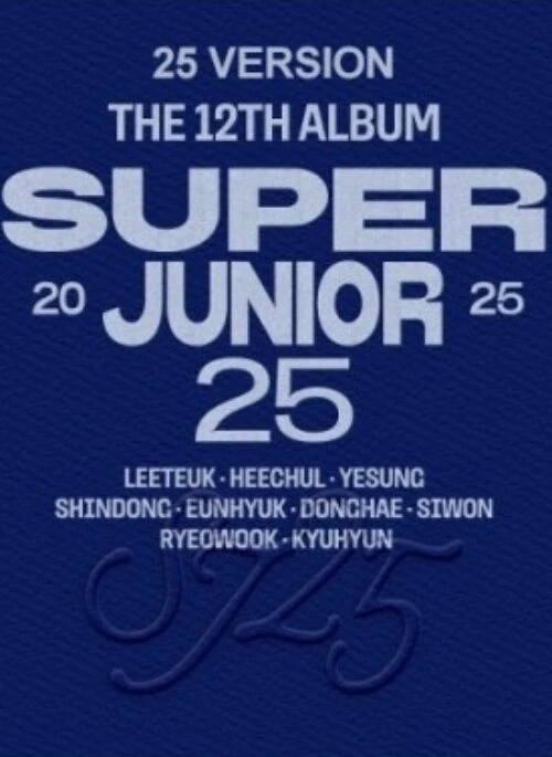 SUPER JUNIOR 12th Album – SUPER JUNIOR25 | 25 version