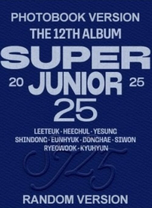 SUPER JUNIOR 12th Album – SUPER JUNIOR25 | Photobook, Random version