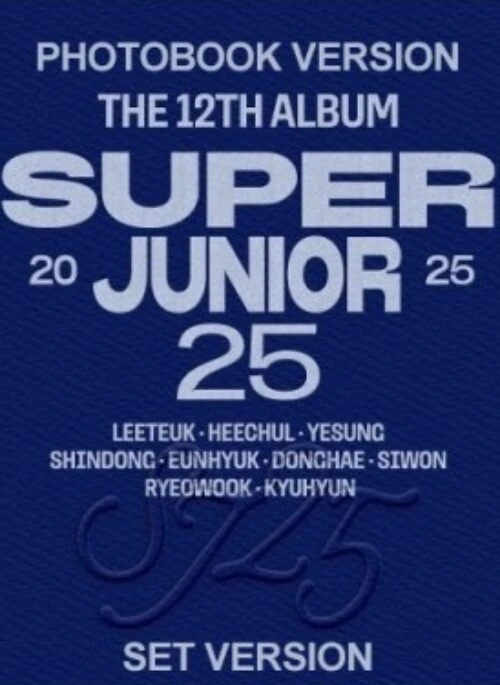 SUPER JUNIOR 12th Album – SUPER JUNIOR25 | Photobook, Set version