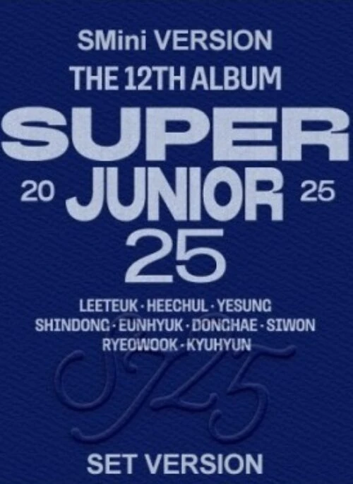 SUPER JUNIOR 12th Album – SUPER JUNIOR25 | SMini, Set version