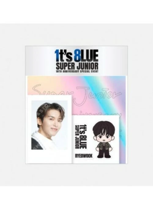 SUPER JUNIOR “1t’s 8lue” Merch – Fanlight Deco Sticker Set