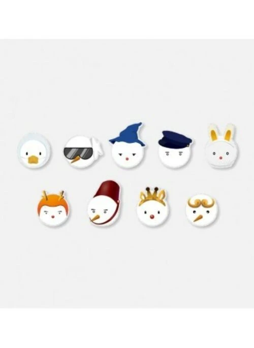 SUPER JUNIOR “EVER SMTOWN” Merch – Snowman Acrylic Griptok