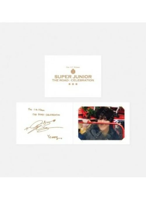 SUPER JUNIOR “The Road” Merch – Postcard