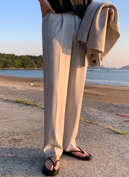 Summer Relaxed Wideleg Trousers