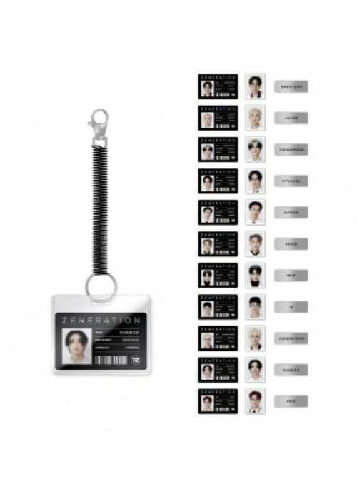 THE BOYZ “ZENERATION ENCORE” Merch – ID Card Holder & Name Tag Set