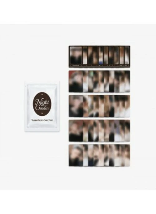 TREASURE “Nightgarden” Merch – Trading Photocard – Type 1