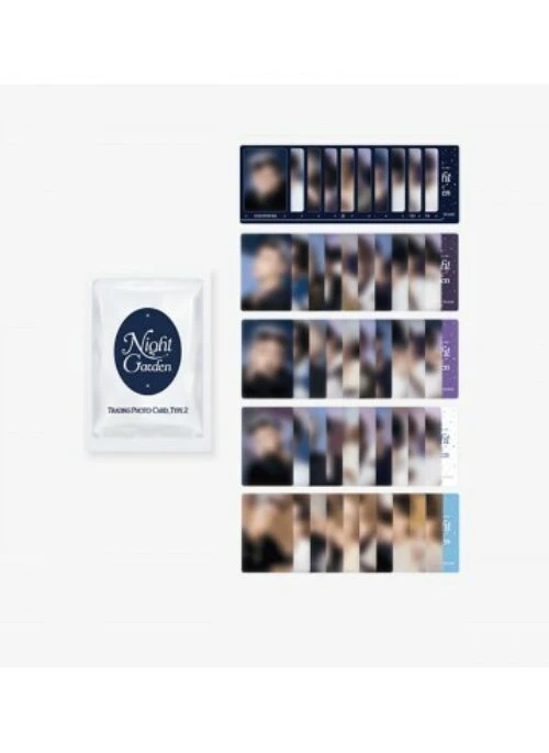 TREASURE “Nightgarden” Merch – Trading Photocard – Type 2